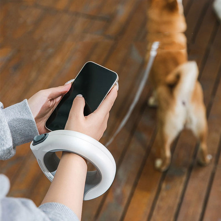 Discover the Future of Dog Walking with the Pet Automatic Telescopic Traction Rope