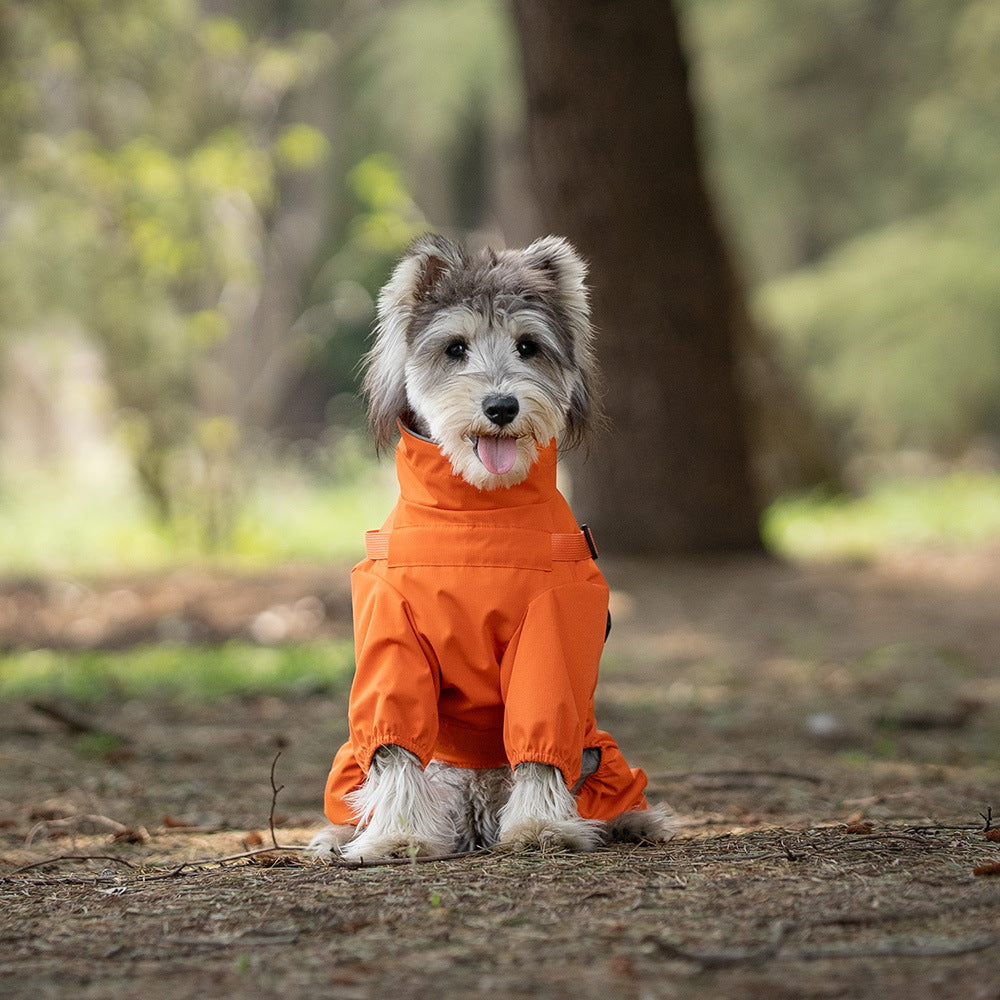 Fashion One-Piece Pet Raincoat