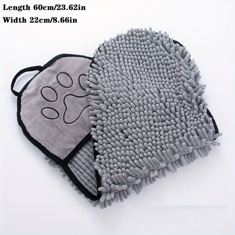 Super Absorbent Microfiber Pet Bath Towel Quick-Dry