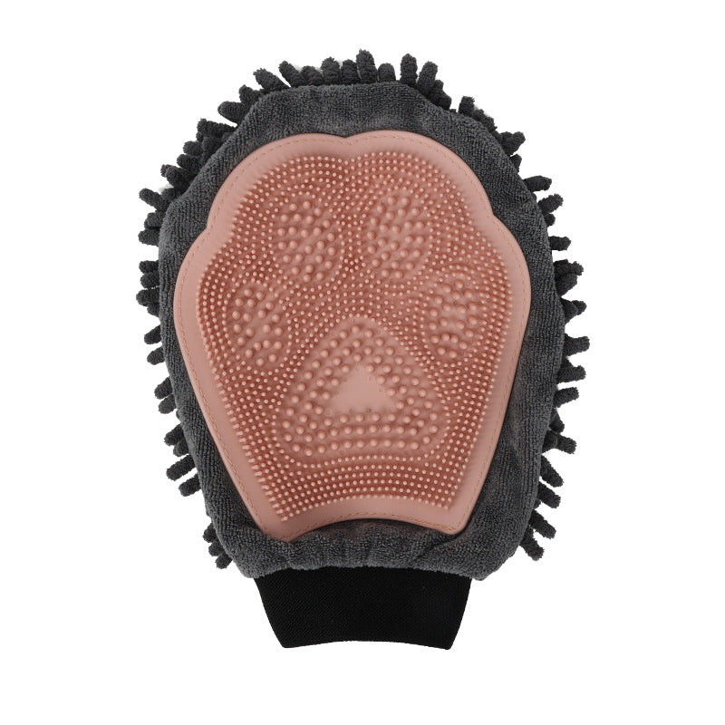 2-in-1 Pet Grooming Brush and Massage Glove