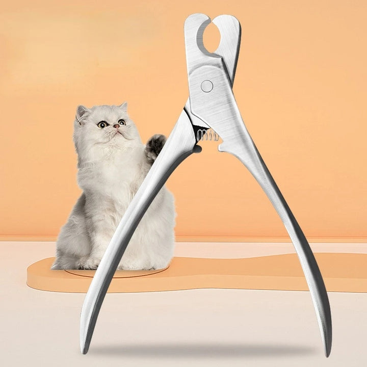 Professional Stainless Steel Pet Nail Clipper Grooming Tool