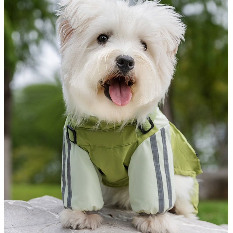 Autumn Winter Windproof Waterproof Pet Four-Leg Coat