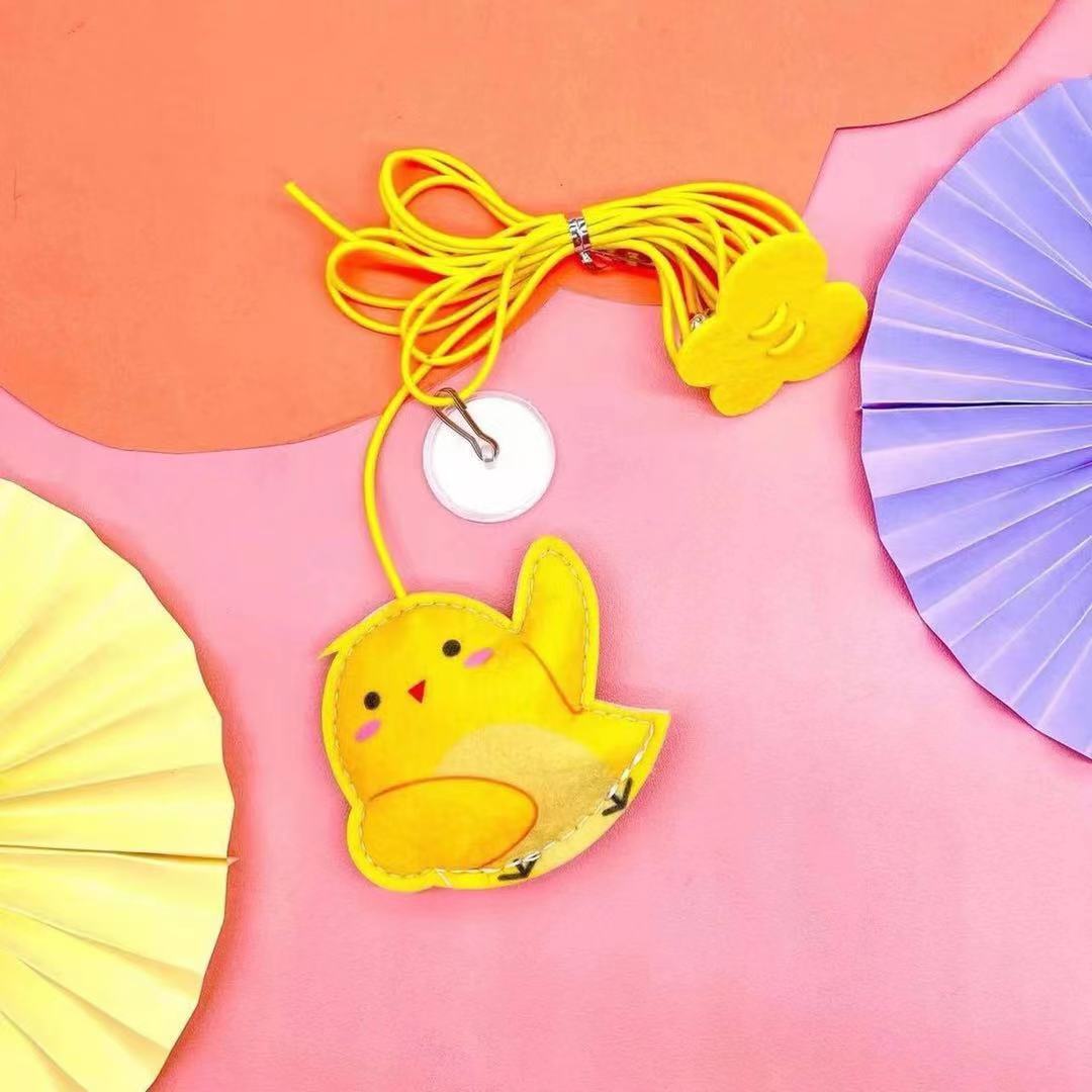 Interactive Pet Toy Telescopic Hanging Rope Grabbing Mouse