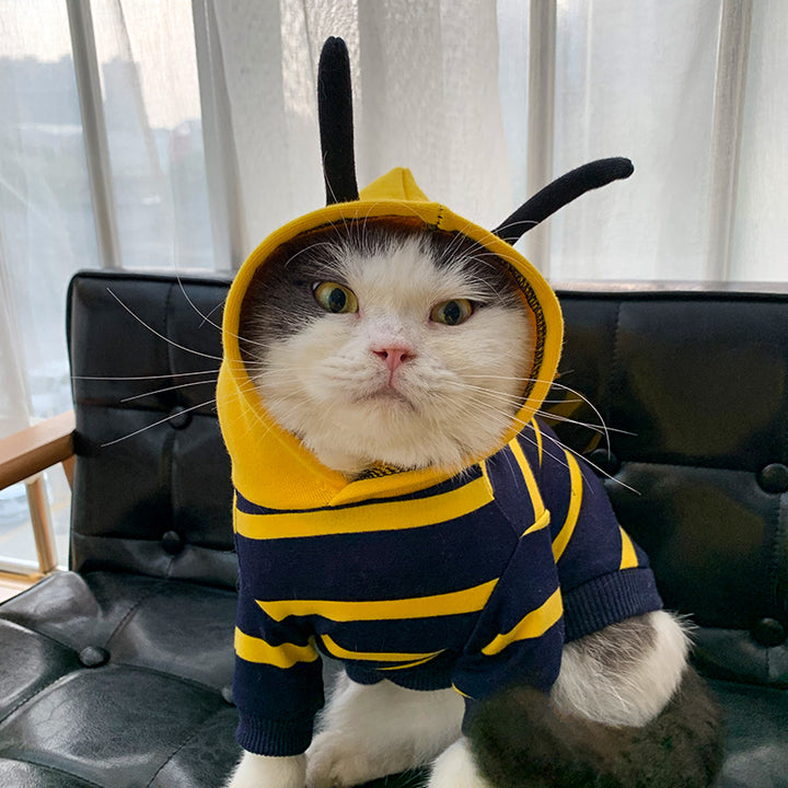 Winter Plush Pet Coat Hoodie Warm Jacket