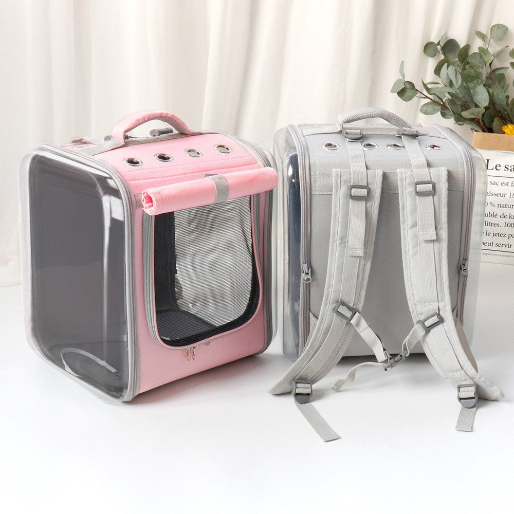 Pet Portable Backpack Travel Bag For Outdoor Use