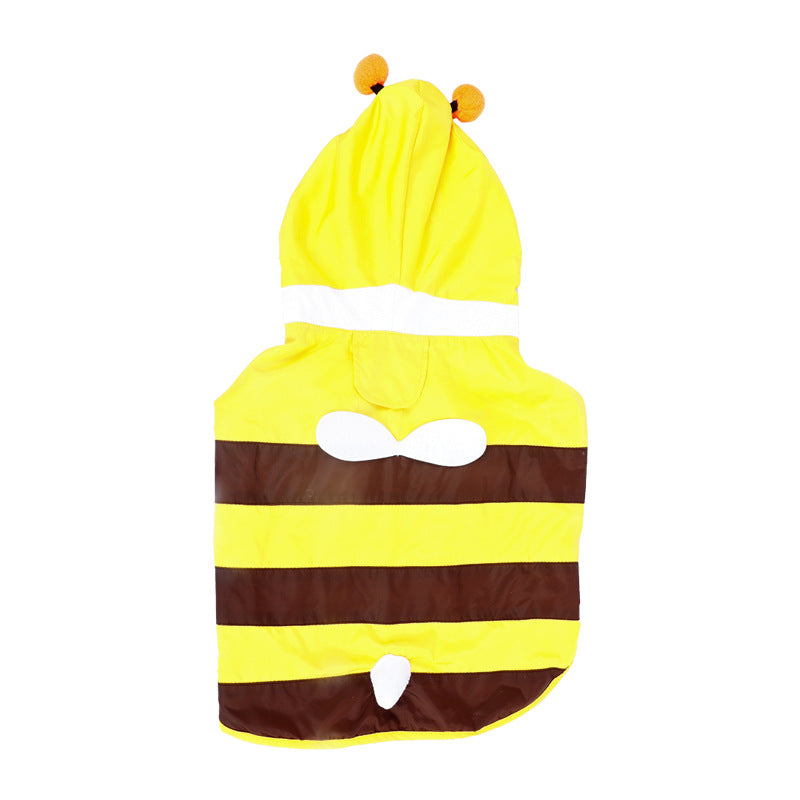 Waterproof Pet Bee Costume Outfit