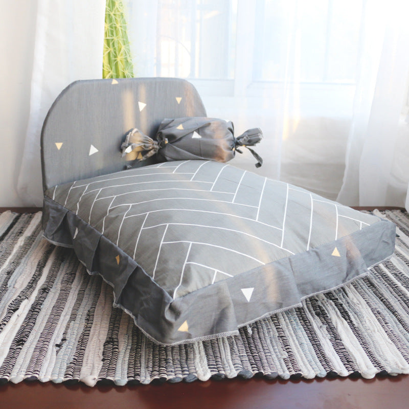 Soft Cozy Small Pet Bed For Comfort And Sleep