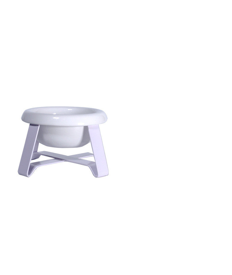 Creative Anti Slip Pet Feeding Bowl With Iron Stand