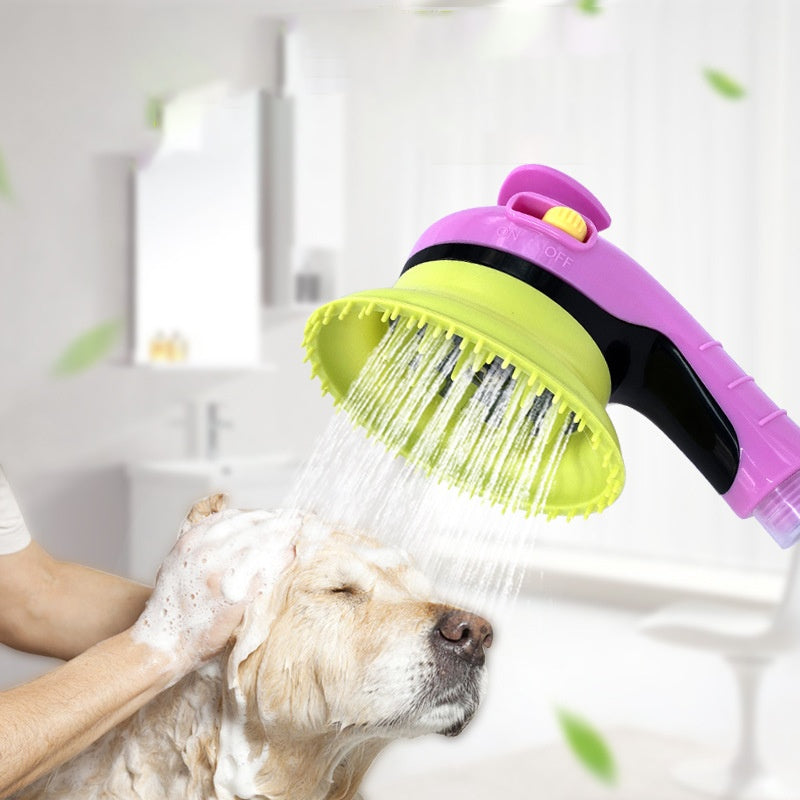 Pet Shower Kit Brush Massage Spray Set