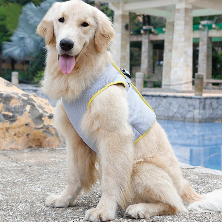 Cooling Vest Pet Clothing For Summer Heat Protection