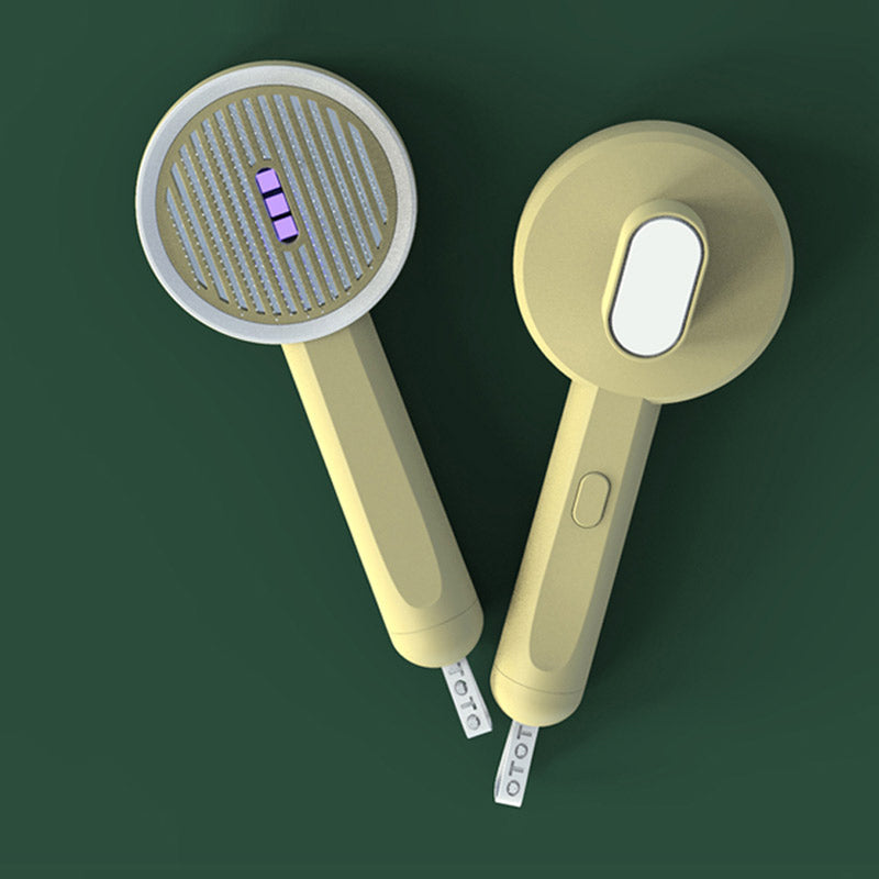 2-in-1 Pet Comb and Hair Detector Grooming Tool