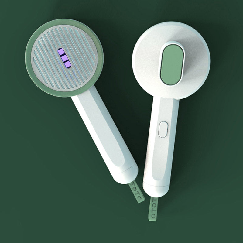 2-in-1 Pet Comb and Hair Detector Grooming Tool