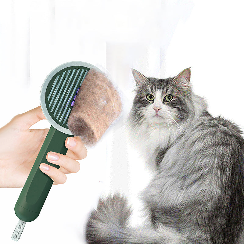2-in-1 Pet Comb and Hair Detector Grooming Tool