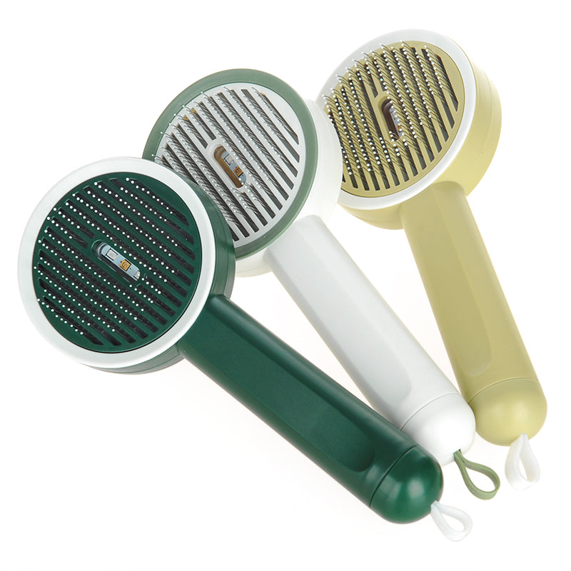 2-in-1 Pet Comb and Hair Detector Grooming Tool