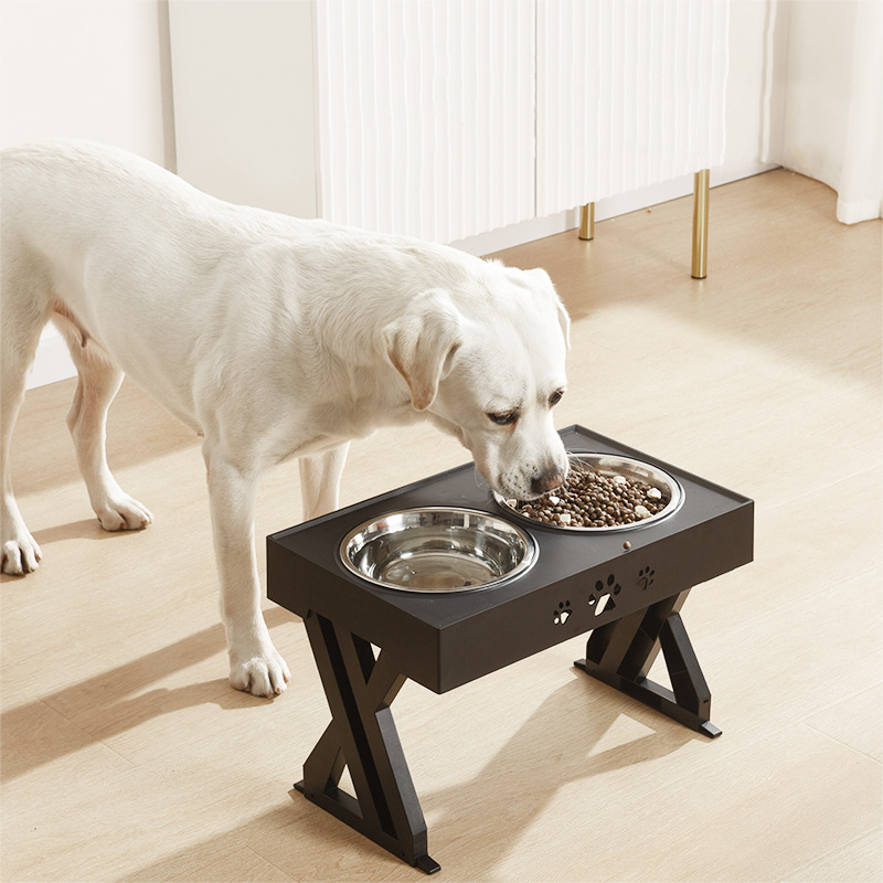 Stainless Steel Folding Pet Bowl Portable Feeder