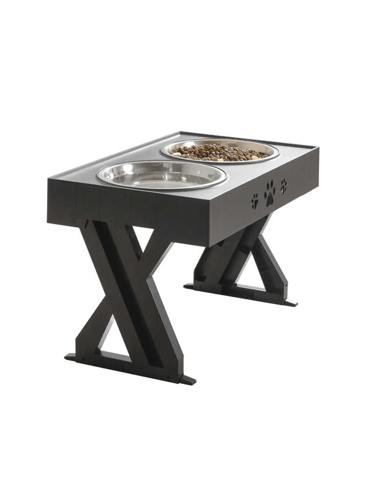 Stainless Steel Folding Pet Bowl Portable Feeder