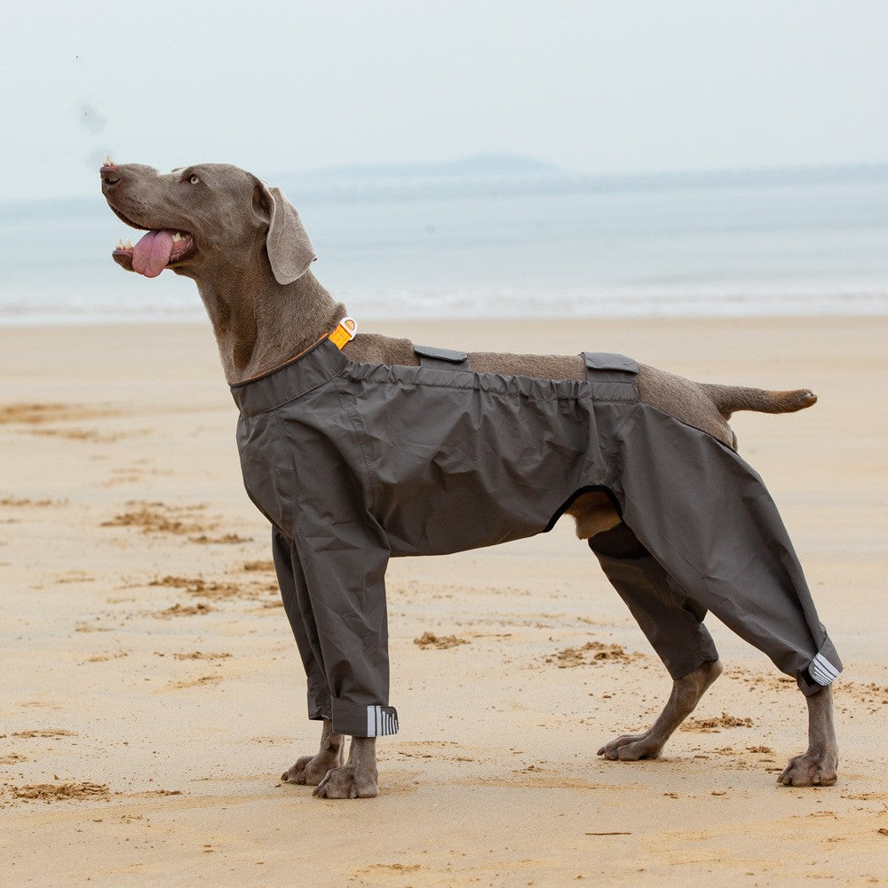 Four-Legged Waterproof Pet Raincoat Poncho