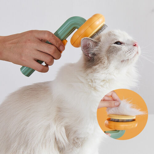 Pumpkin Pet Self-Cleaning Slicker Grooming Brush