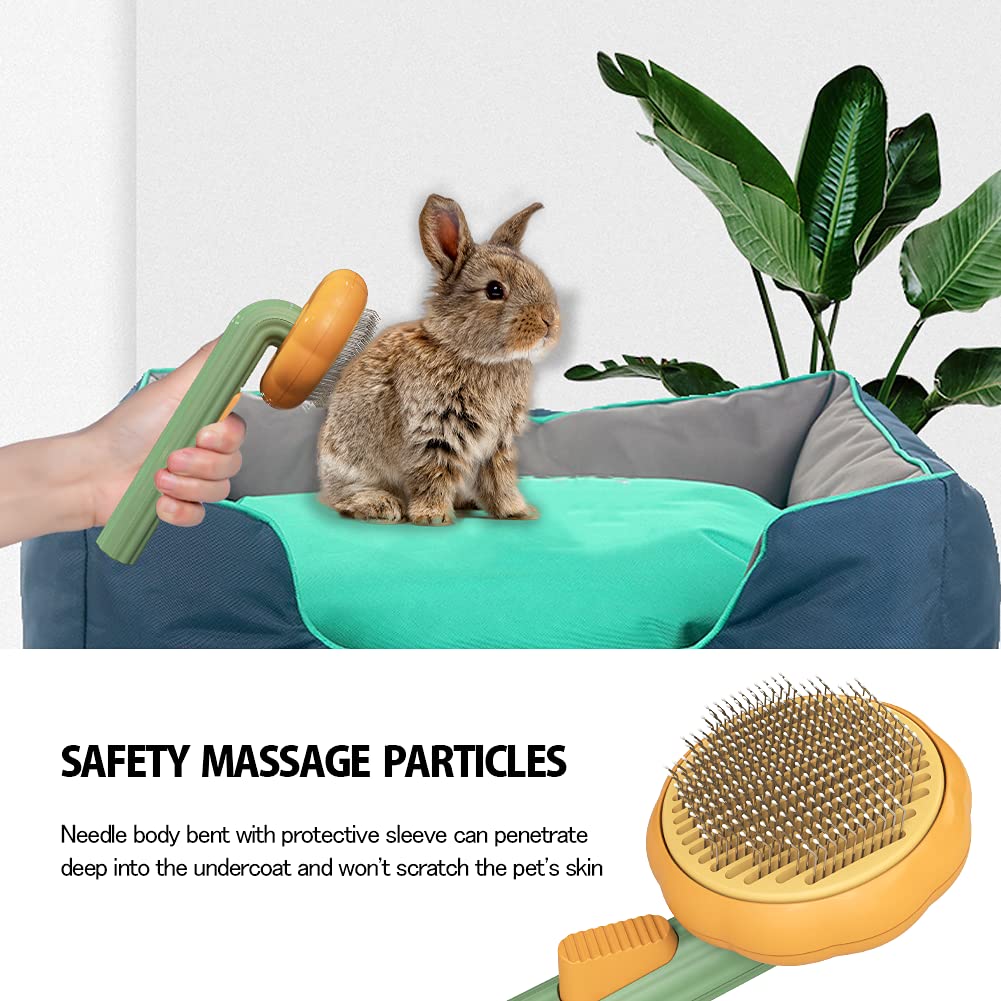 Pumpkin Pet Self-Cleaning Slicker Grooming Brush