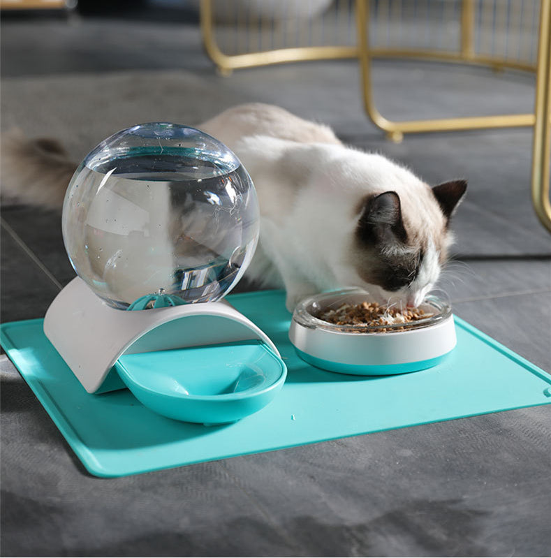 Pet Feeding And Watering Dispenser System