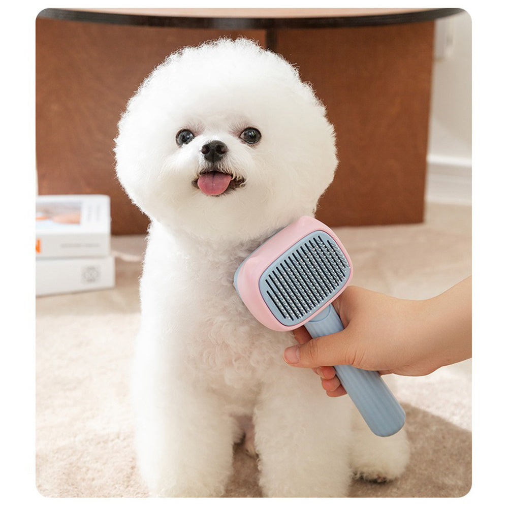 Pet Grooming Brush for Deshedding, Dematting, and Reducing Shedding