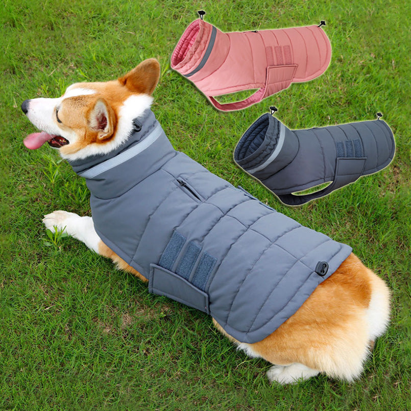Waterproof Thickened Winter Pet Coat For Medium And Large Pets