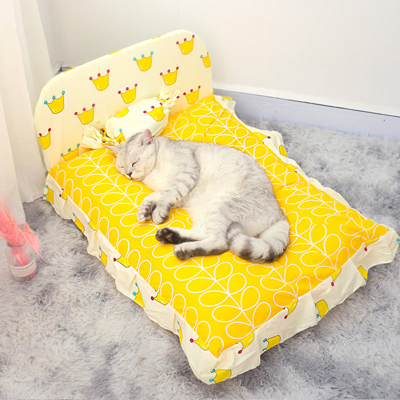 Soft Cozy Small Pet Bed For Comfort And Sleep