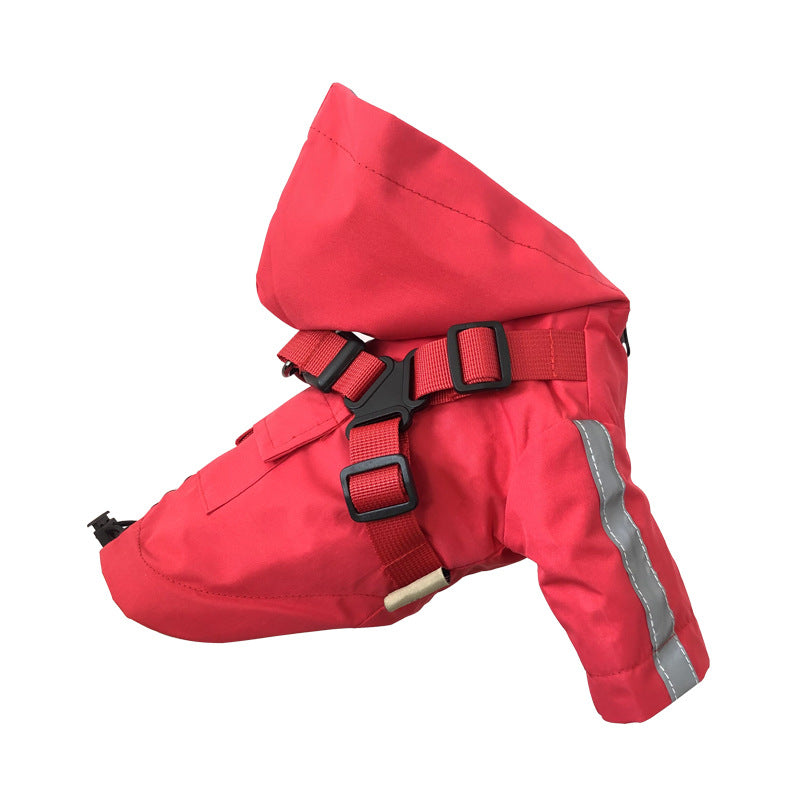 British Style Waterproof Pet Raincoat