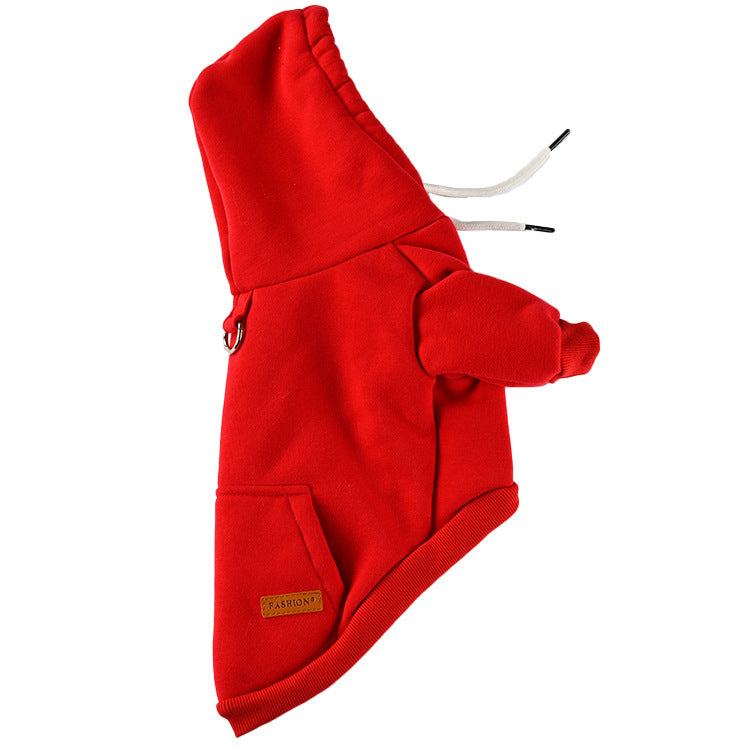 Simple Fashion Pet Hooded Sweater For Comfortable Wear