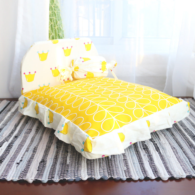 Soft Cozy Small Pet Bed For Comfort And Sleep