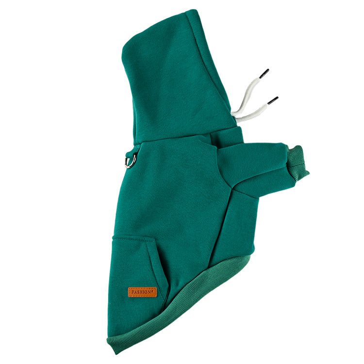 Simple Fashion Pet Hooded Sweater For Comfortable Wear