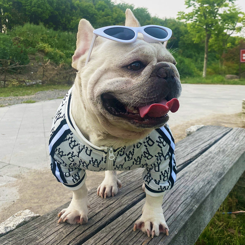 Zip-Up Stretchy Pet Jacket Clothes