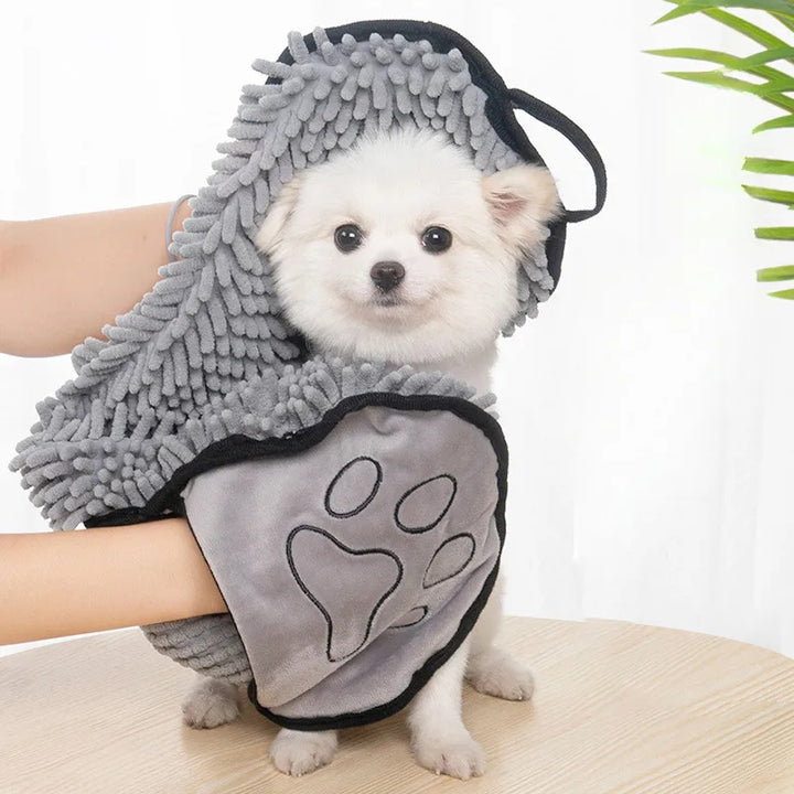 Super Absorbent Microfiber Pet Bath Towel Quick-Dry