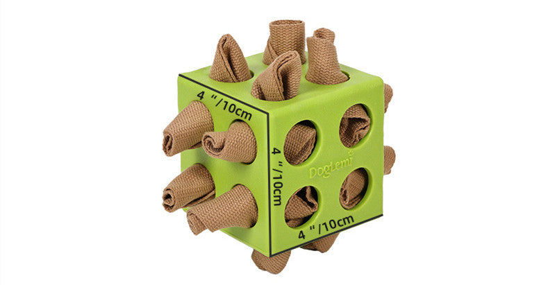 Long Lasting Educational Pet Cube Toy For Dental Care
