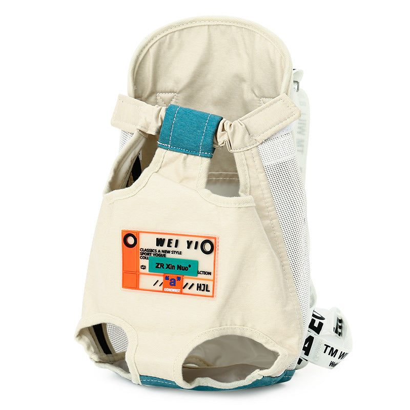 Portable Pet Backpack Carrier For Comfortable Shoulder Carry