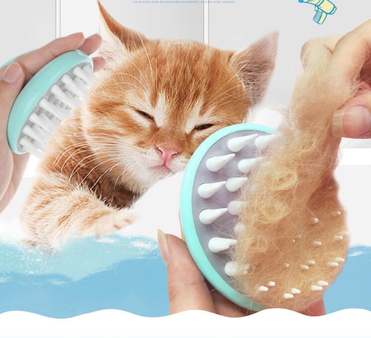 Comfortable Pet Grooming Bath Brush for Dogs and Puppies