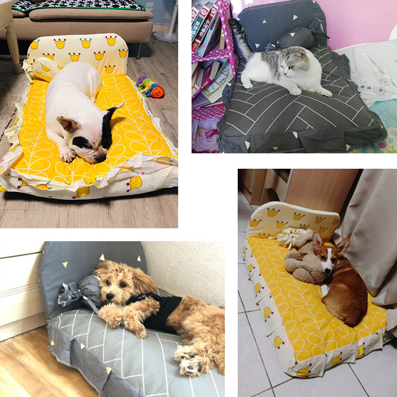 Soft Cozy Small Pet Bed For Comfort And Sleep