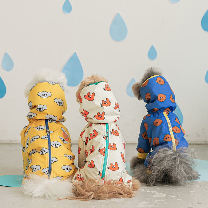 Fashion Waterproof All-Around Pet Raincoat