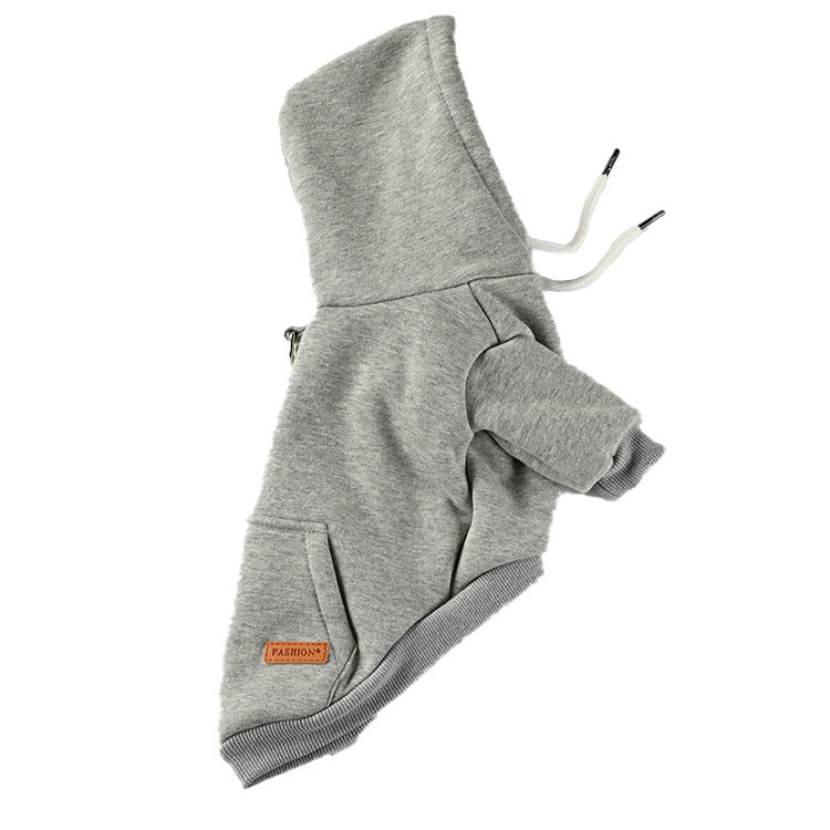 Simple Fashion Pet Hooded Sweater For Comfortable Wear