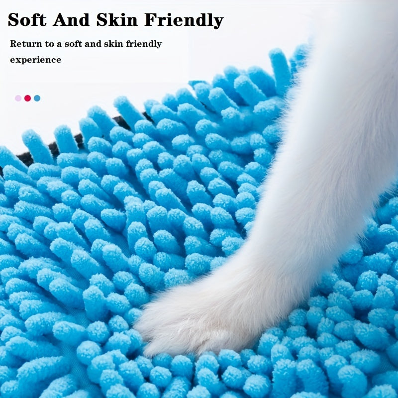 Super Absorbent Microfiber Pet Bath Towel Quick-Dry
