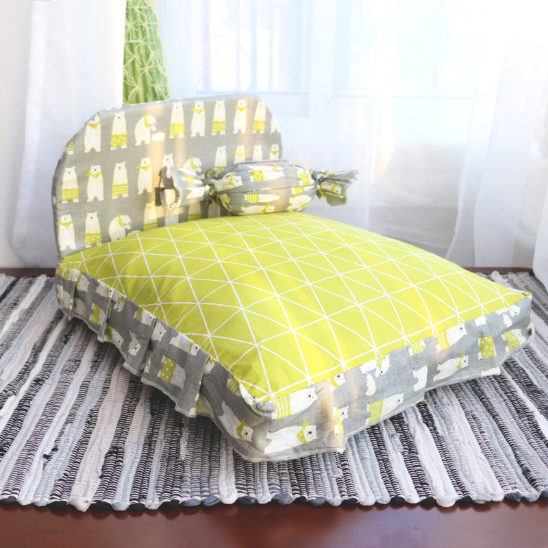 Soft Cozy Small Pet Bed For Comfort And Sleep