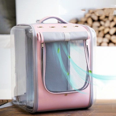 Pet Portable Backpack Travel Bag For Outdoor Use