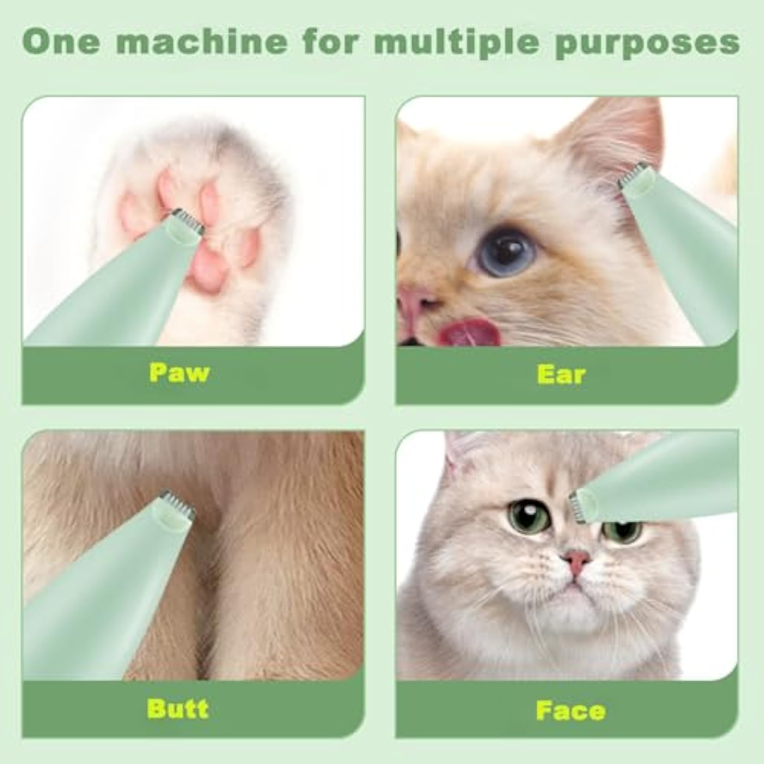 Rechargeable Pet Paw Trimmer For Safe Home Grooming