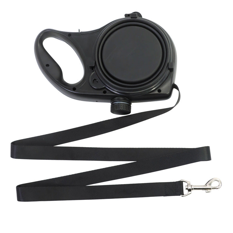 Portable 3 In 1 Pet Water Bottle With Leash