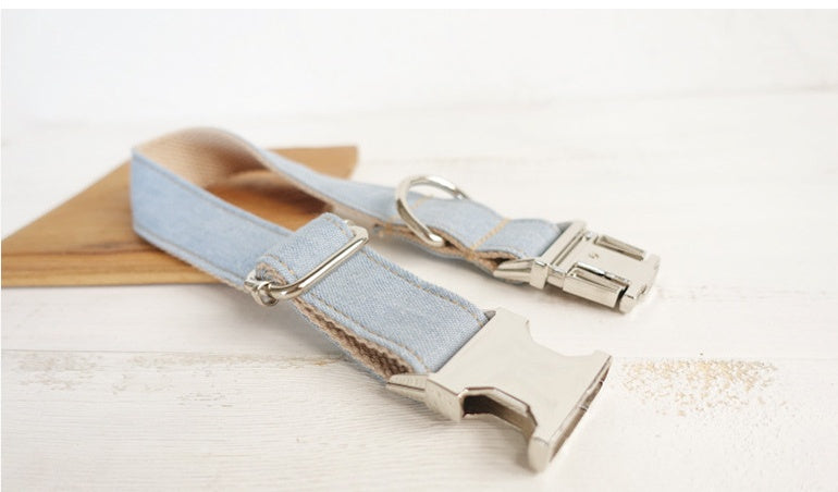 Medium To Large Pet Collar And Leash Set