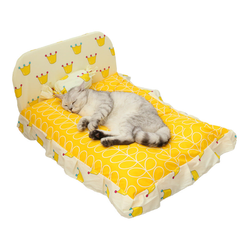 Soft Cozy Small Pet Bed For Comfort And Sleep