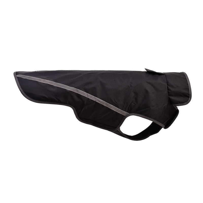 Water Repellent Pet Raincoat With Hood