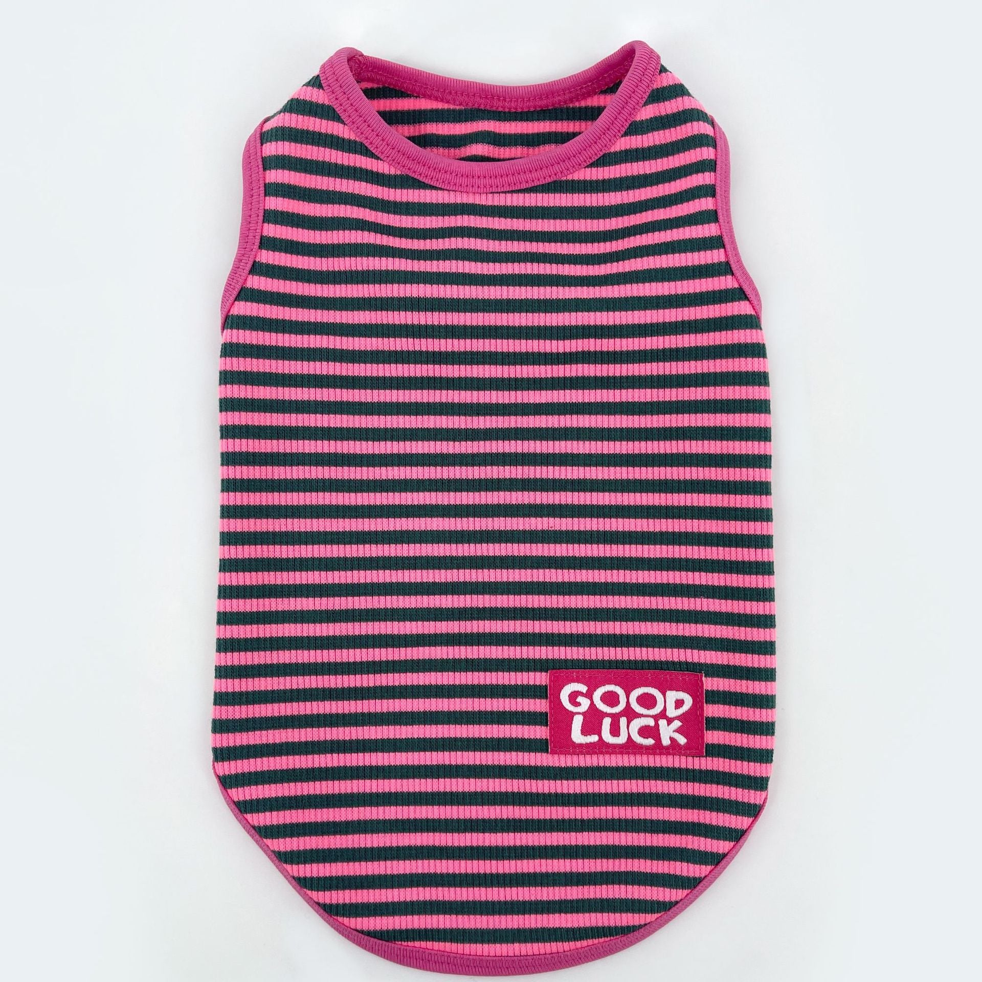 Cool Breathable Striped Pet Vest Clothing