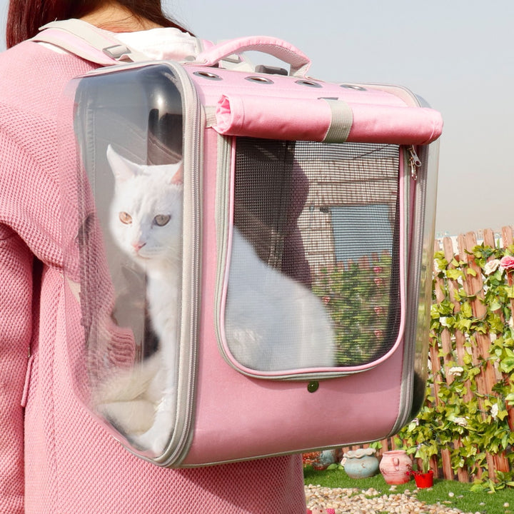 Pet Portable Backpack Travel Bag For Outdoor Use