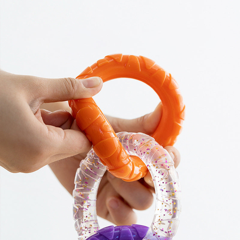 Floating Water Pet Flying Disk Training Ring Durable Chew Resistant